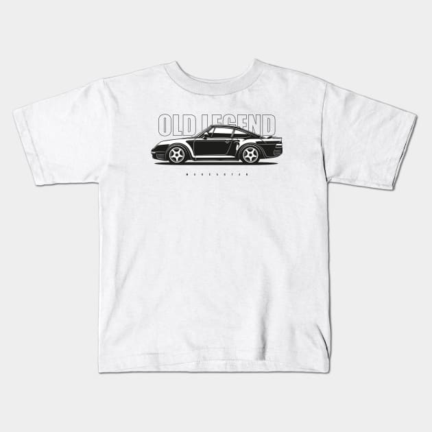 Legend 959 Kids T-Shirt by Markaryan